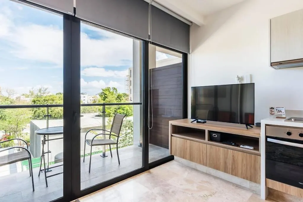 アパート 1Br Apt In Top Location Ipana プレヤデルカーメン メキシコ